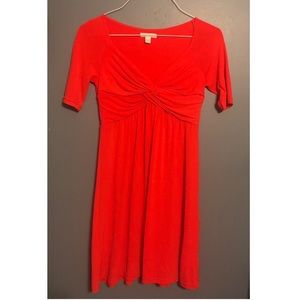 Boston Proper Womens blood Orange Dress/Tunic